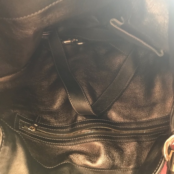 Gucci Indy Metallic Med Babouska Leather Hobo Bag - Picture 4 of 5